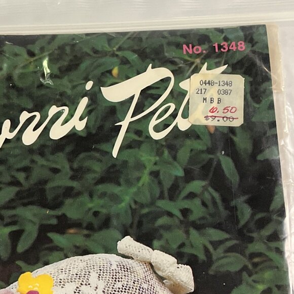 Vintage Titan Needlecraft Kit Potpourri Pets Pig Kit Lace 1348 4" 1985 NOS - Picture 4 of 5